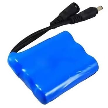 Bateria 12v 2600mah Com Carregador Para Fitas De Led E Cftv