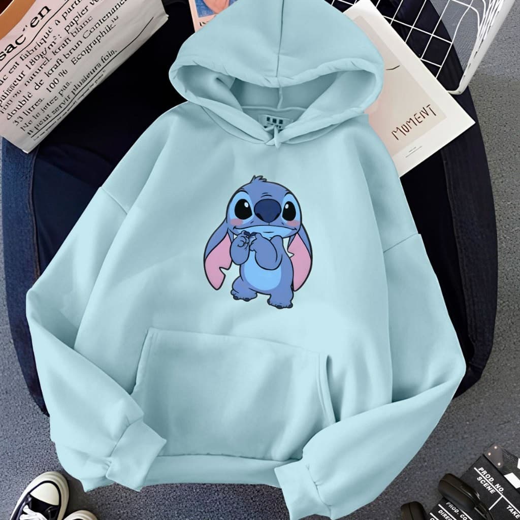 Moletom Feminino Infantil Kids Unissex Com Capuz Canguru Algodão Moletom Feminino Infantil