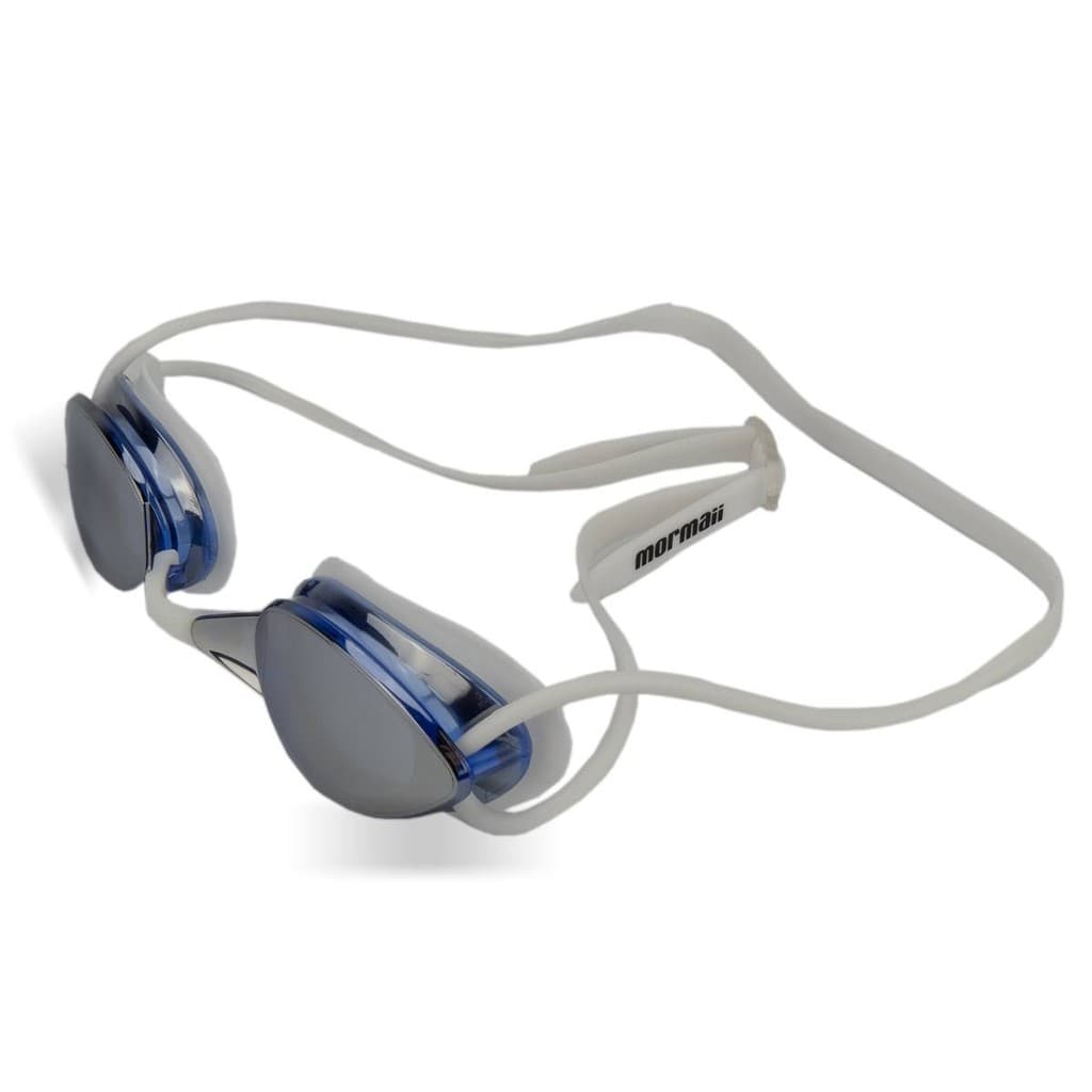 OCULOS DE NATAÇÃO MORMAII FLEXXA BRANCO/LENTE ESPELHO
