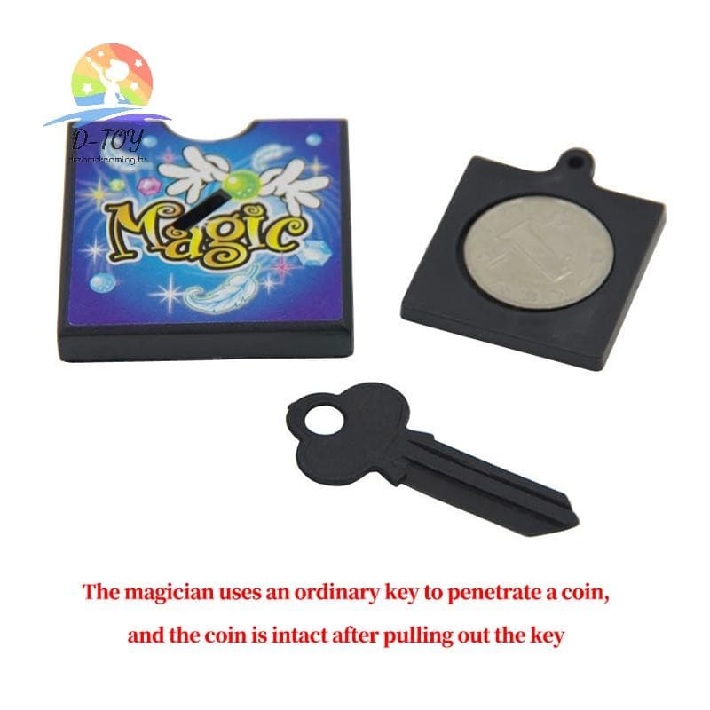 D-Props Chave Através De Moedas Da Caixa Street Novidade .