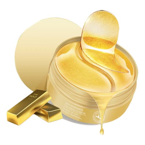 Máscara De Olhos Hidratante Com Colágeno Dourado 60pcs