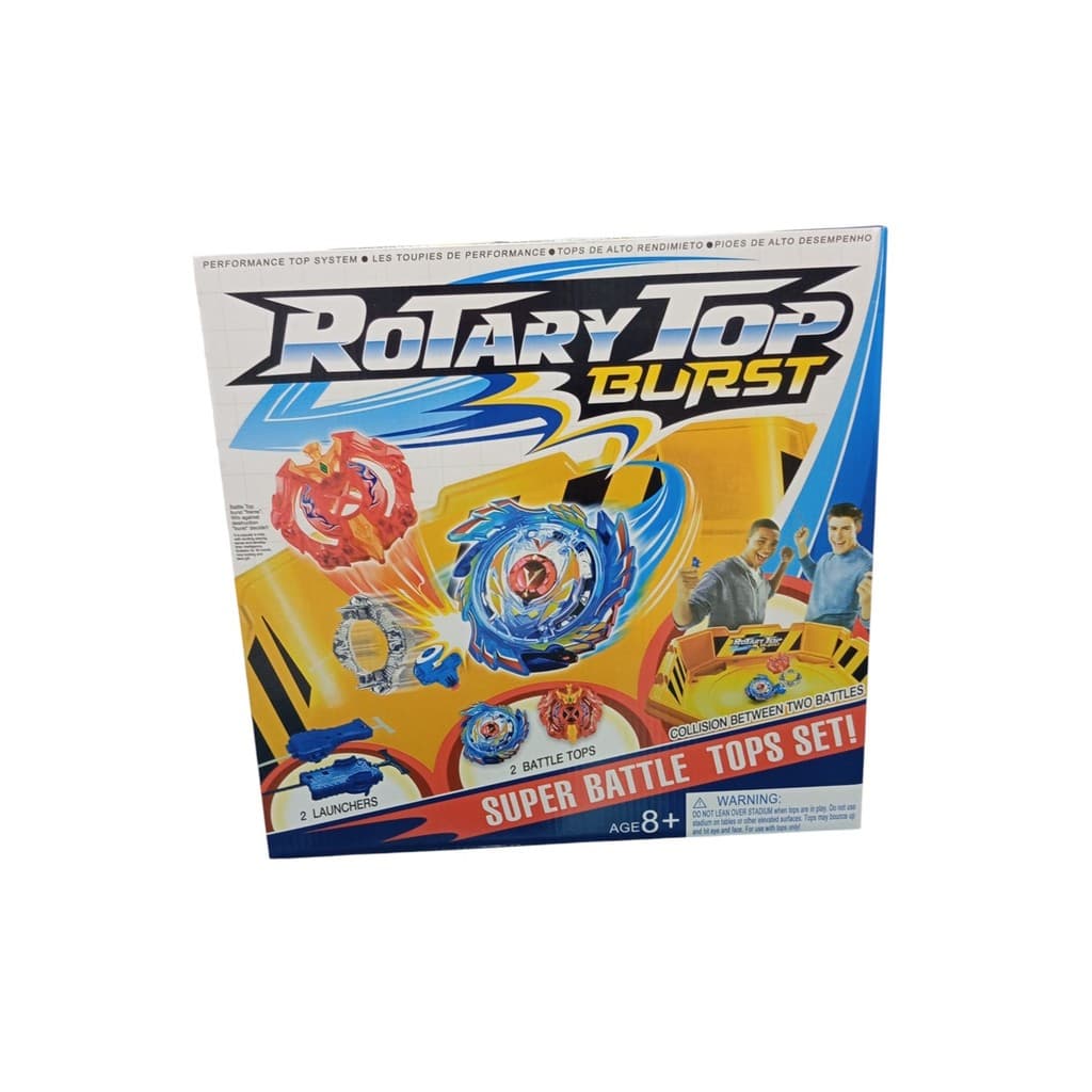 Brinquedo Mega Arena Com 2 Giroblades Blowout Gyro 2 Lançador