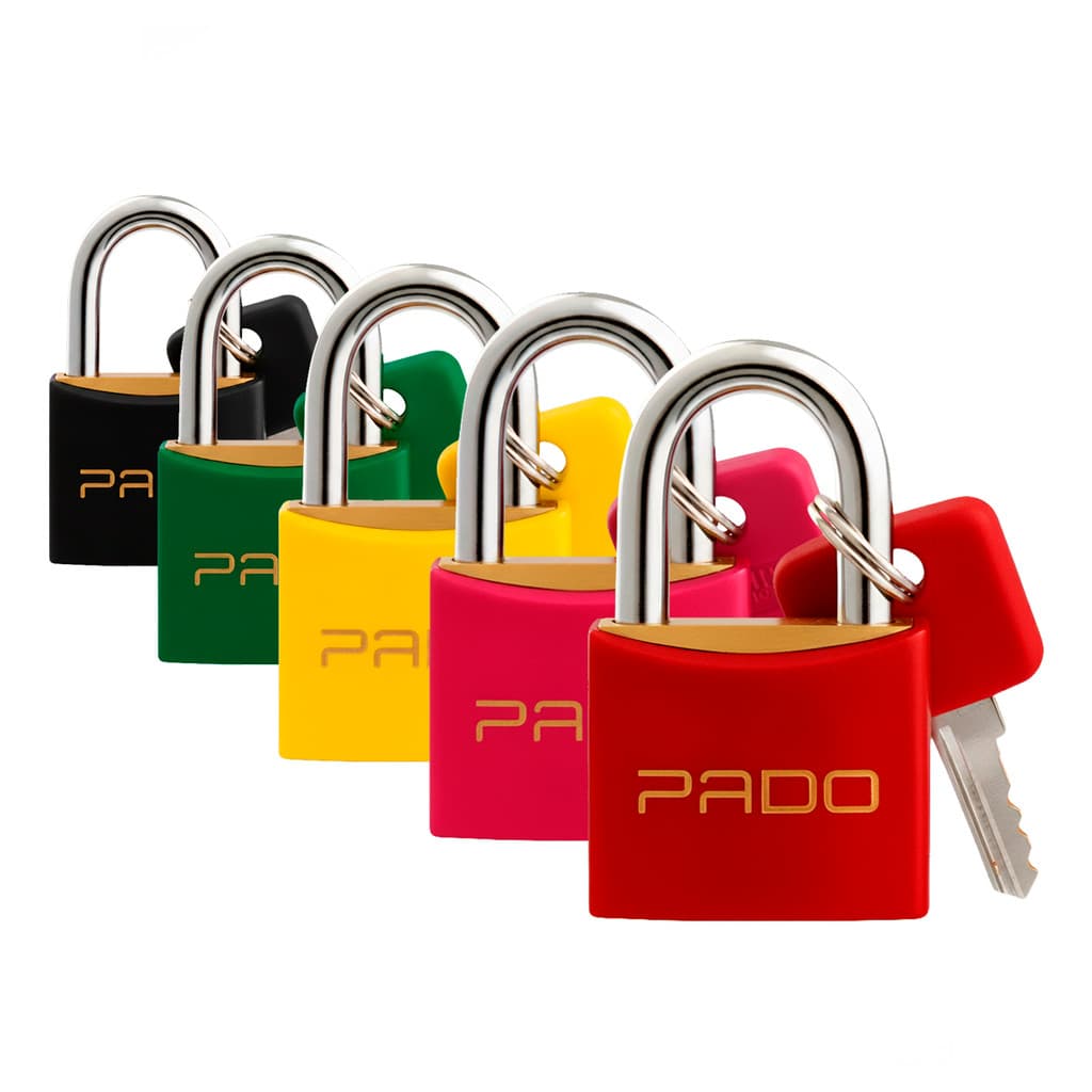 Cadeado PADO 20mm Colorido