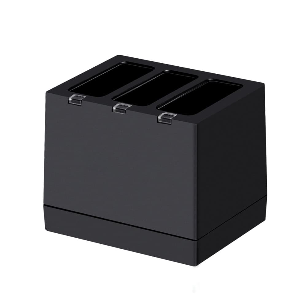 Carregador Triplo Mamen BT501 para Baterias GoPro Hero 8/7/6/5 Black e Hero 2018