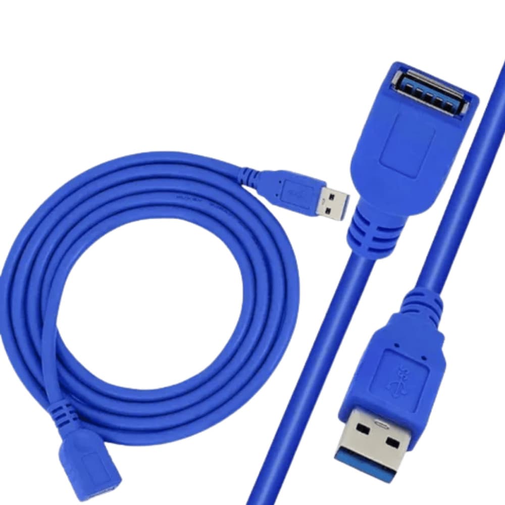Cabo Extensor USB 3.0 Cabo 1 Metro AM+FM Azul DK-104