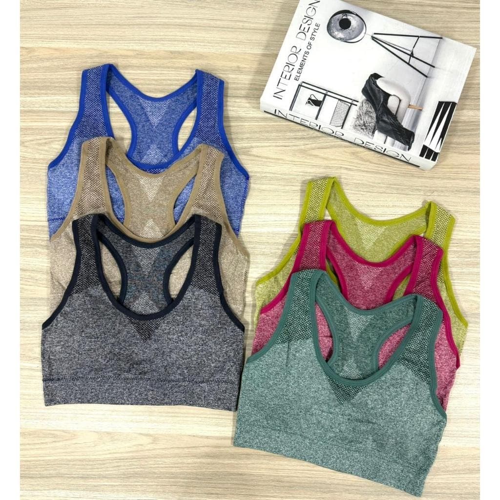 Top Academia Natador Fitness Treino Yoga moda Feminina Respirável