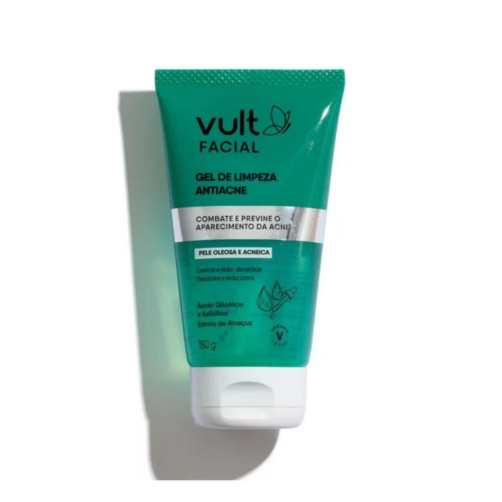 Gel de Limpeza Facial Antiacne Vult 150g