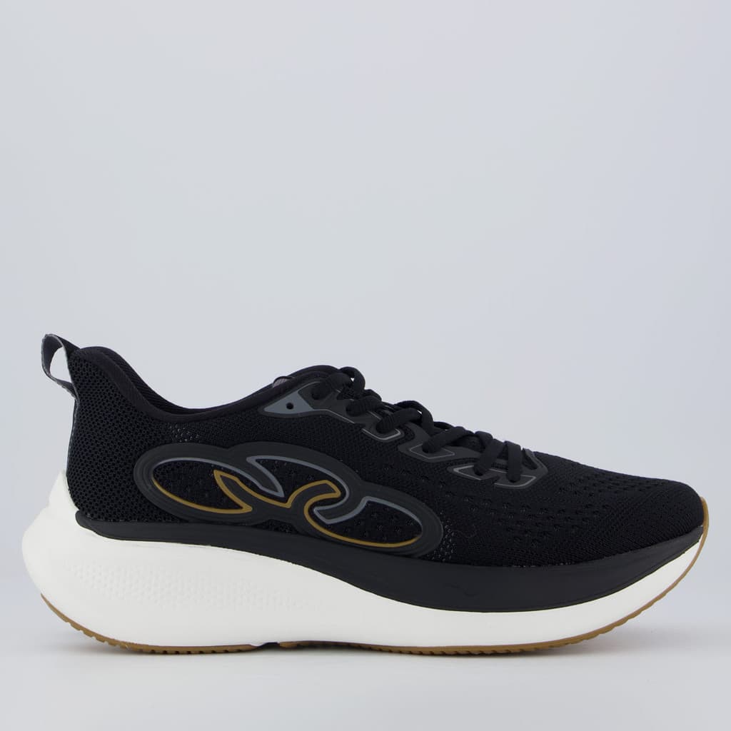 Tênis Olympikus Voa 3 Preto e Cinza