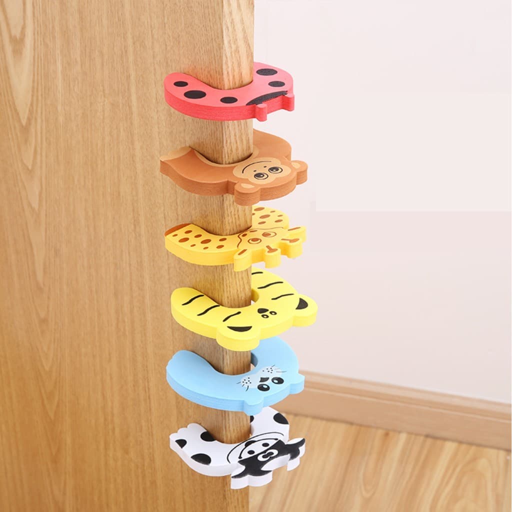 Protetor de porta salva dedos segurança bebê Modelo Animais WL-2513