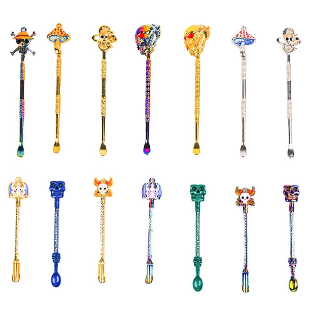 Mini Pá De Metal Multifuncional , Ferramenta Compacta Com Corrente , Colher Medidora De Óleo De Cozinha , Acessório Util