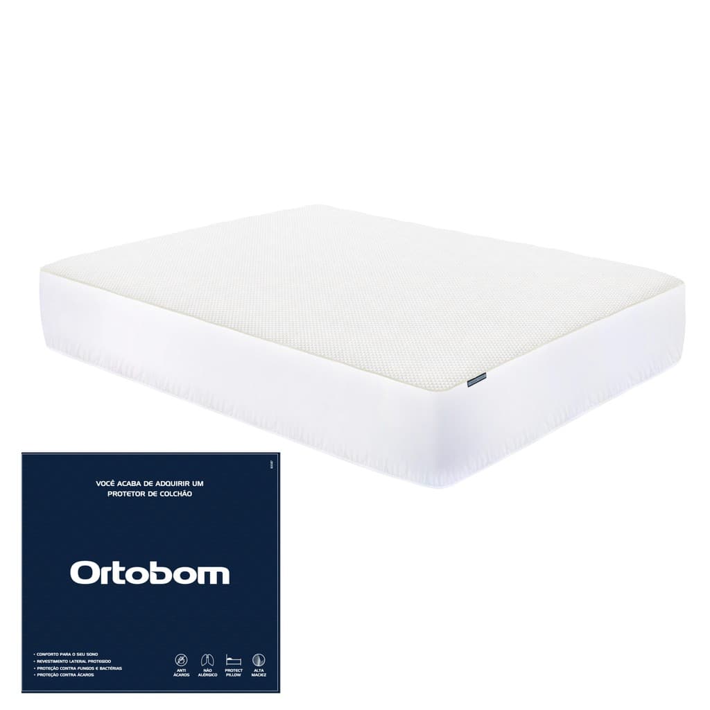 Protetor Impermeável 30 cm Ortobom – Queen (158 x 198)