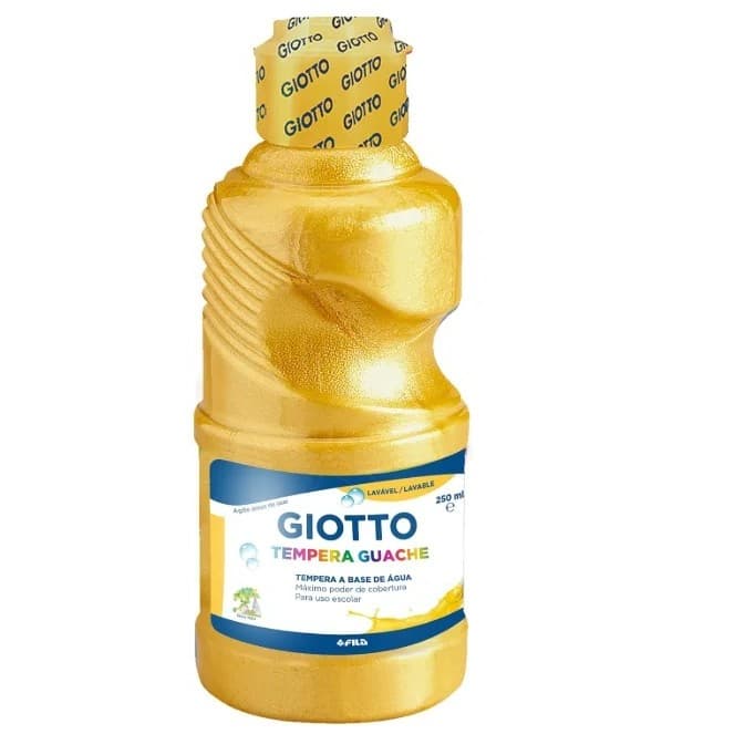 GUACHE 250ML DOURADO GARRAFA GIOTTO