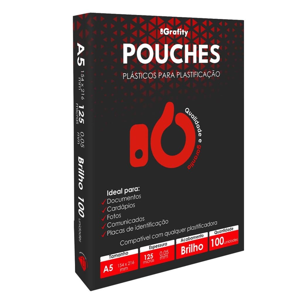 100 Unidade Polasil A5 - Com Espessura 0,05mm