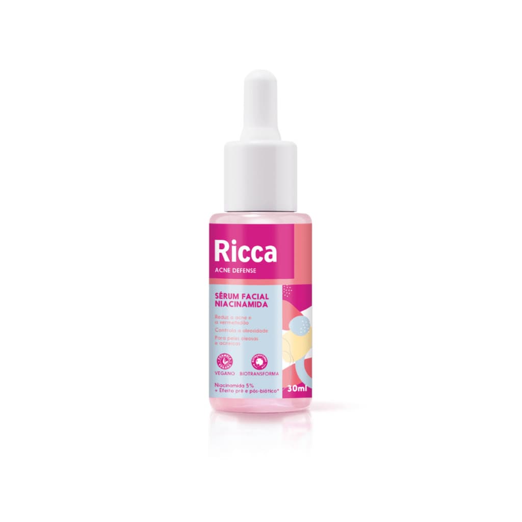 Serum Niacinamida Anti Espinhas Acne Defense Controla Oleosidade Ricca