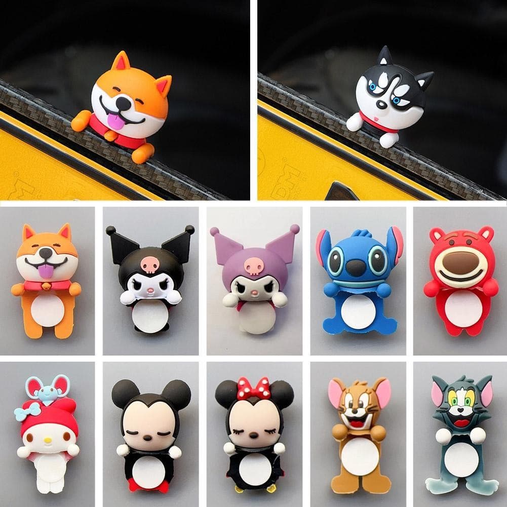 Decoração Da Motocicleta Pingente Pára-Brisa Carro Boneca Acessórios Elétrico Pequeno Q3g5