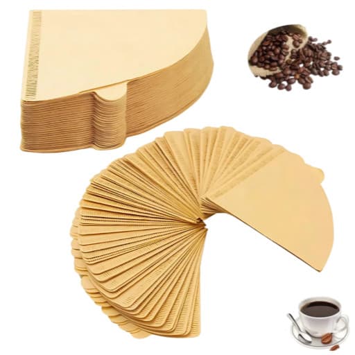 Filtro de Papel para Coador de Café Tamanho 102 Kit 100 pçs