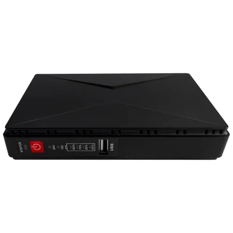 Mini Ups Nobreak Com Saida DC 2600Mah X4 Bivolt 18W