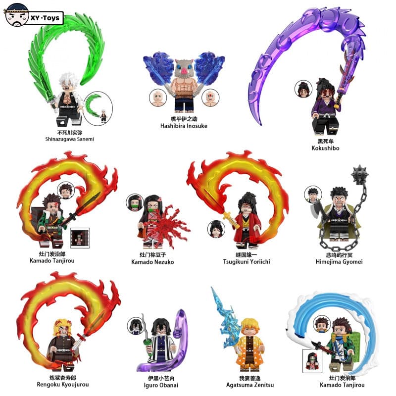 Blocos Brinquedos Infantis Presentes De Aniversário Pequenos Figuras Samurai