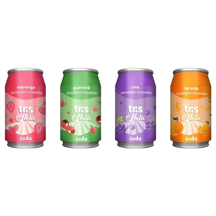 Apontador C/ Depósito + Borracha Soda 910219 TRIS