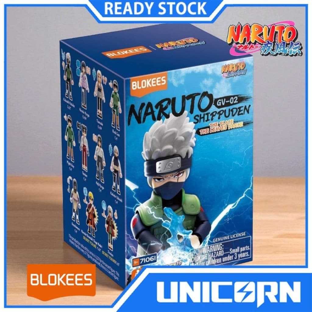 Blockeees Naruto Shippuden Galaxy Versão 02 Aleatório GV02 O Lugar As Folhas Dança Caixa Cega/Tsunade Kakashi Hinata