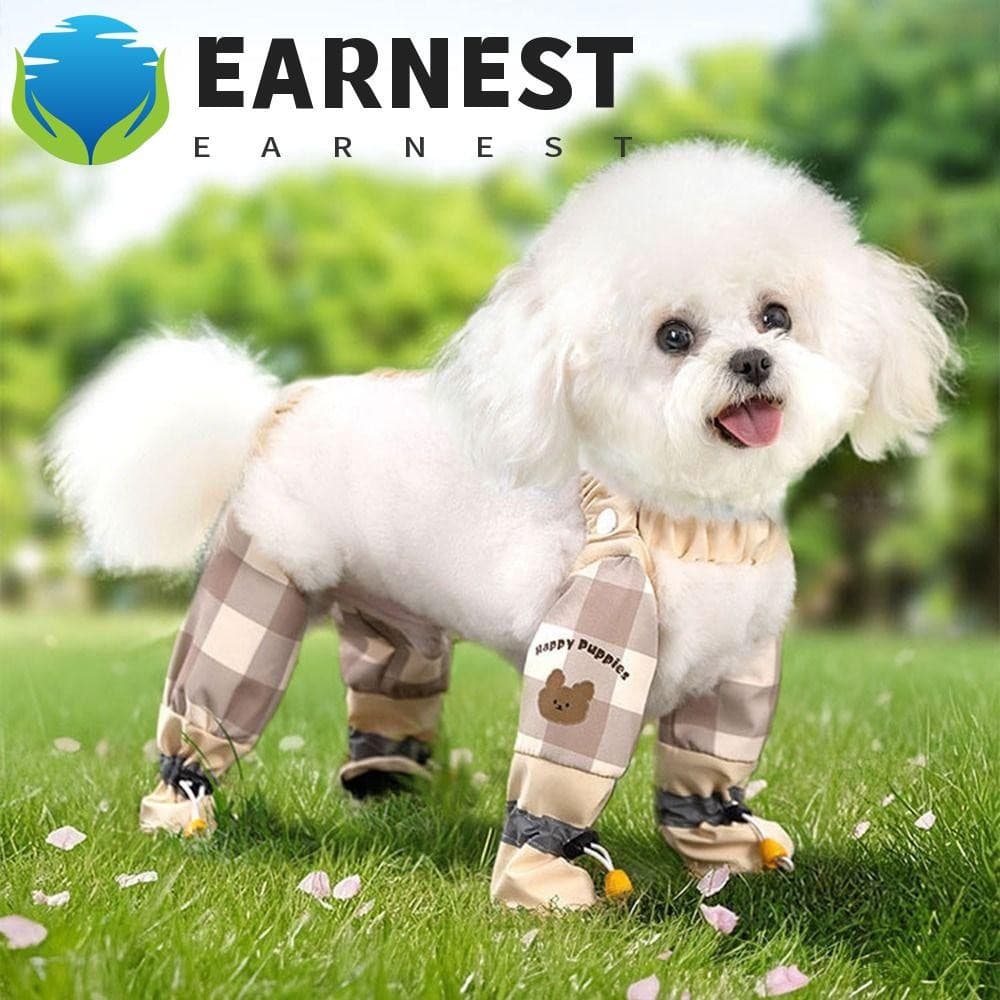 Calças Para Animais De Estimação Com Listras Reflexivas EARNEST , Ajustáveis À Prova De Poeira Passear , D'água