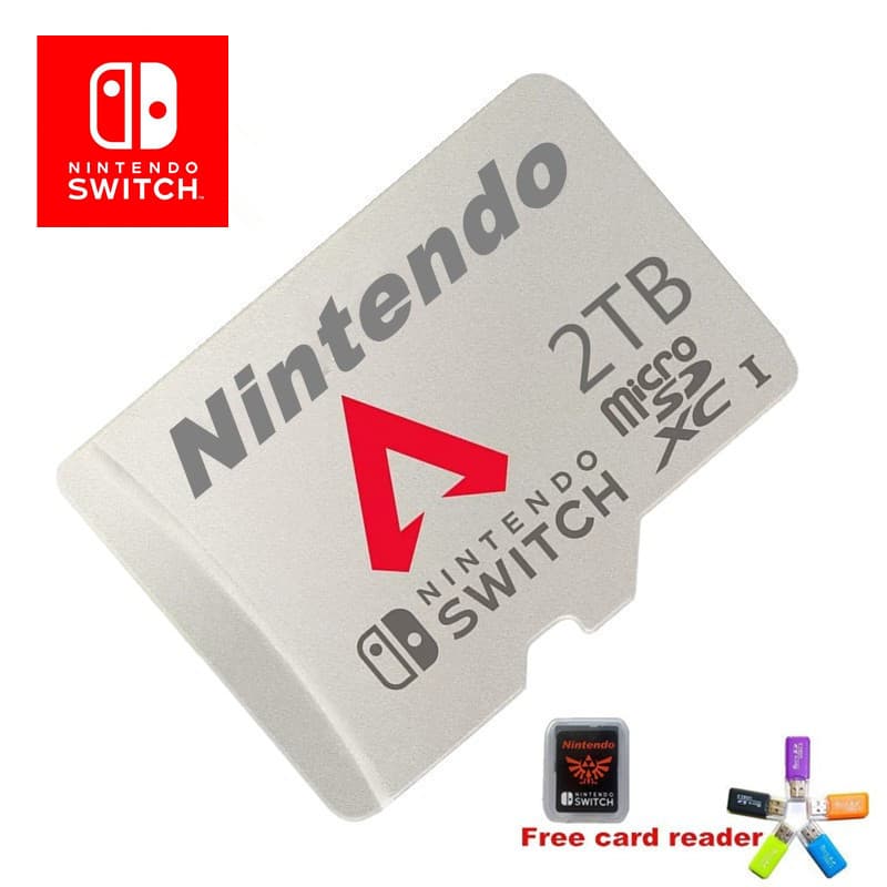 Cartão De Memória Nintendo De Transferência De Alta Velocidade De 2 Tb Para Switch Smartphones Câmeras Jogo MP4