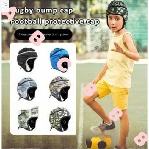 Capacete Profissional De Goleiro Infantil De Futebol