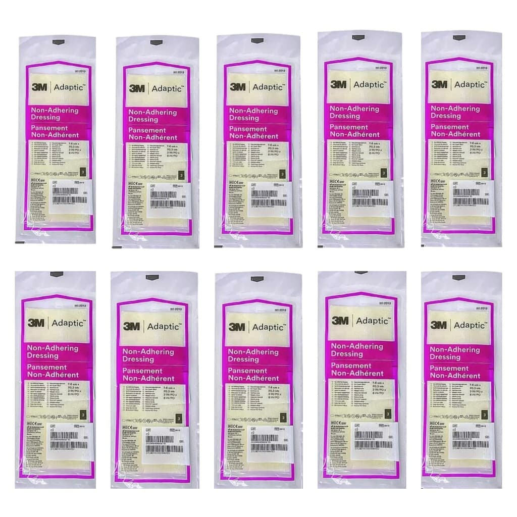 30 Curativos Não Aderentes Adaptic 7.6x20.3cm - 3m Ref 2013