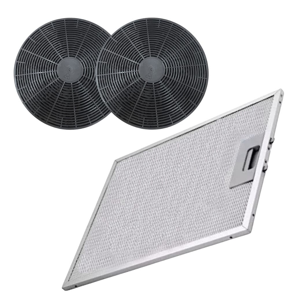 Filtro alumínio + carvão coifa tramontina vetro 90 / 60 (carvão 17,5cm)