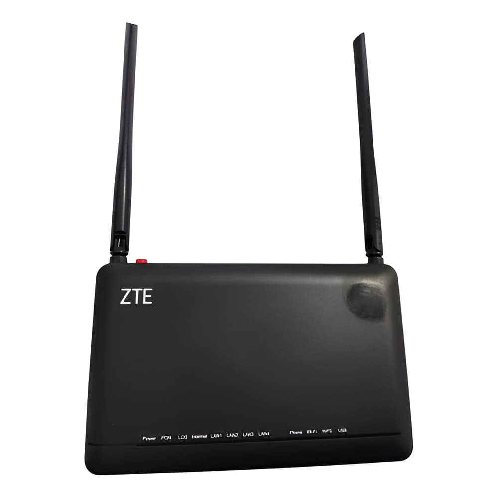Kit 10x ONU ONT ZTE ZXHN F670L V9 Dual Band 2.4G/5G GPON Wi-Fi Usadas Testadas Com Fonte NF