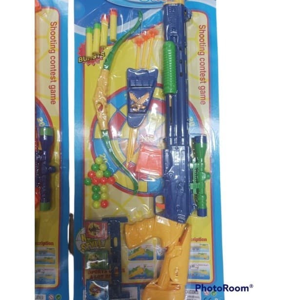 Kit espingarda com dardos