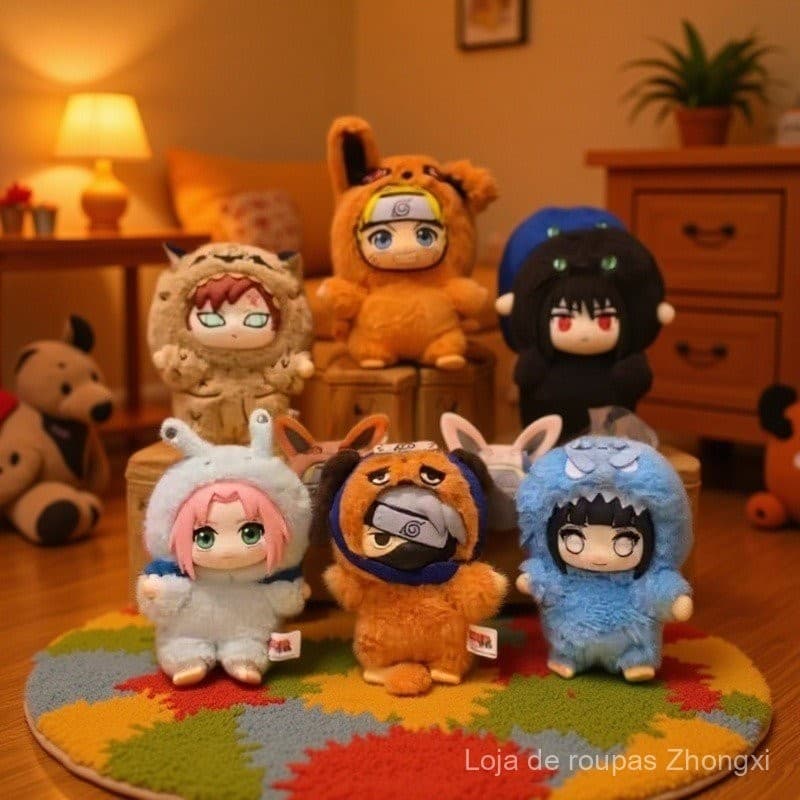 Chaveiro de Pelúcia da Série de Festa Naruto Shippuden, Kakashi, Uchiha, Itachi Figura Boneca Brinquedo Casal Pendente d