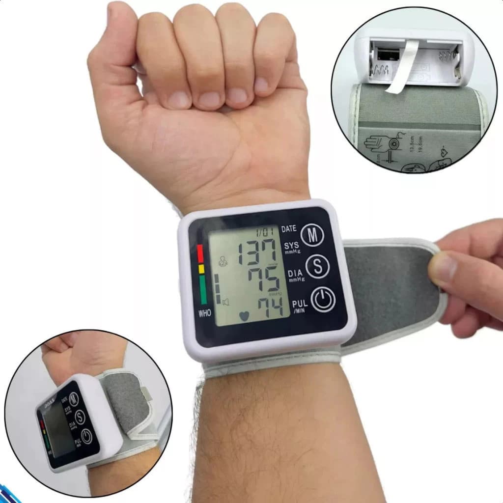 Medidor Pressão Digital De Pulso Com Voz Monitor Inteligente,Aparelho De Pressão