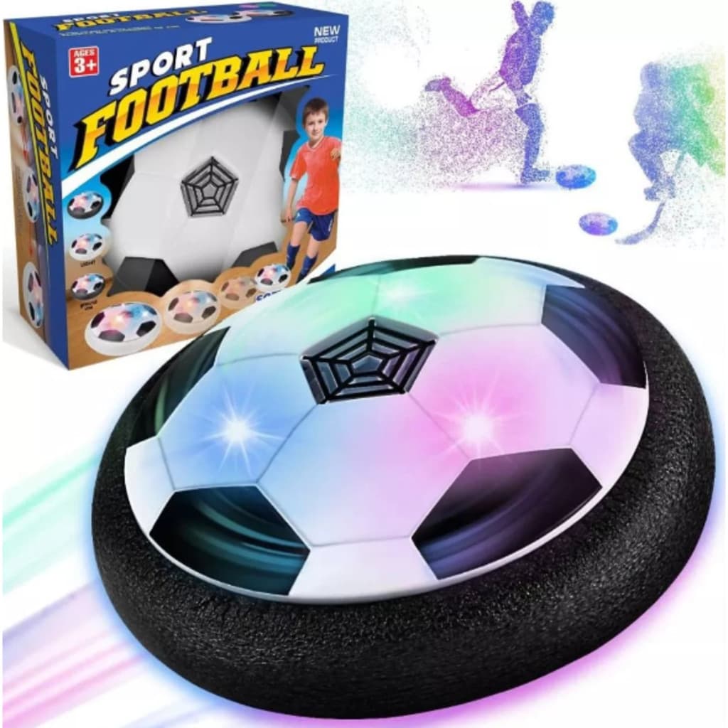 Bola De Futebol Flutuante Elétrica Para Crianças LED Piscante Kid Outdoor Jogos Esportivos Indoor