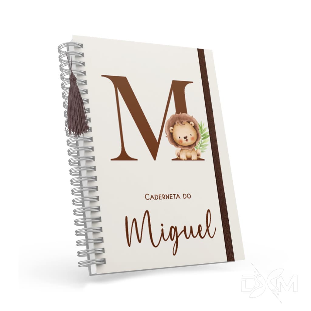 Caderneta de Vacina/Saúde Completa Personalizada com Nome - Capa Dura - Tema Alfabeto 03 - DR