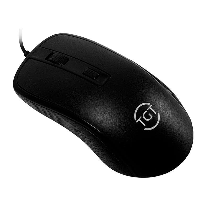 Mouse Office TGT OM85, 1600DPI, 4 Botoes, Preto, TGT-OM85-BL01