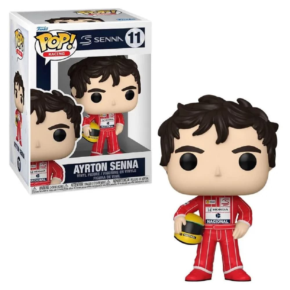 Boneco Funko Pop! Racing McLaren Formula 1  Ayrton Senna