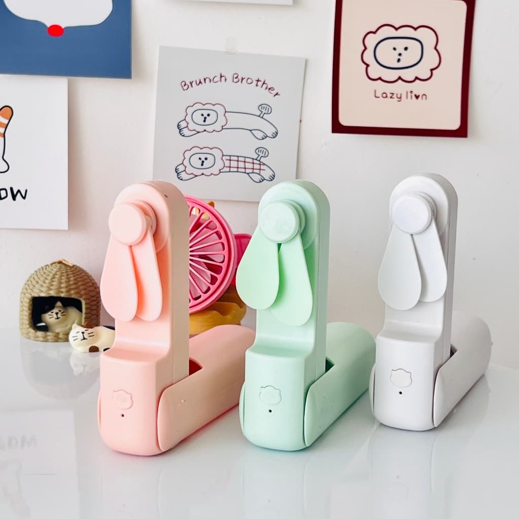 Mini Ventilador Portátil Dobrável Usb Recarregável-SUN