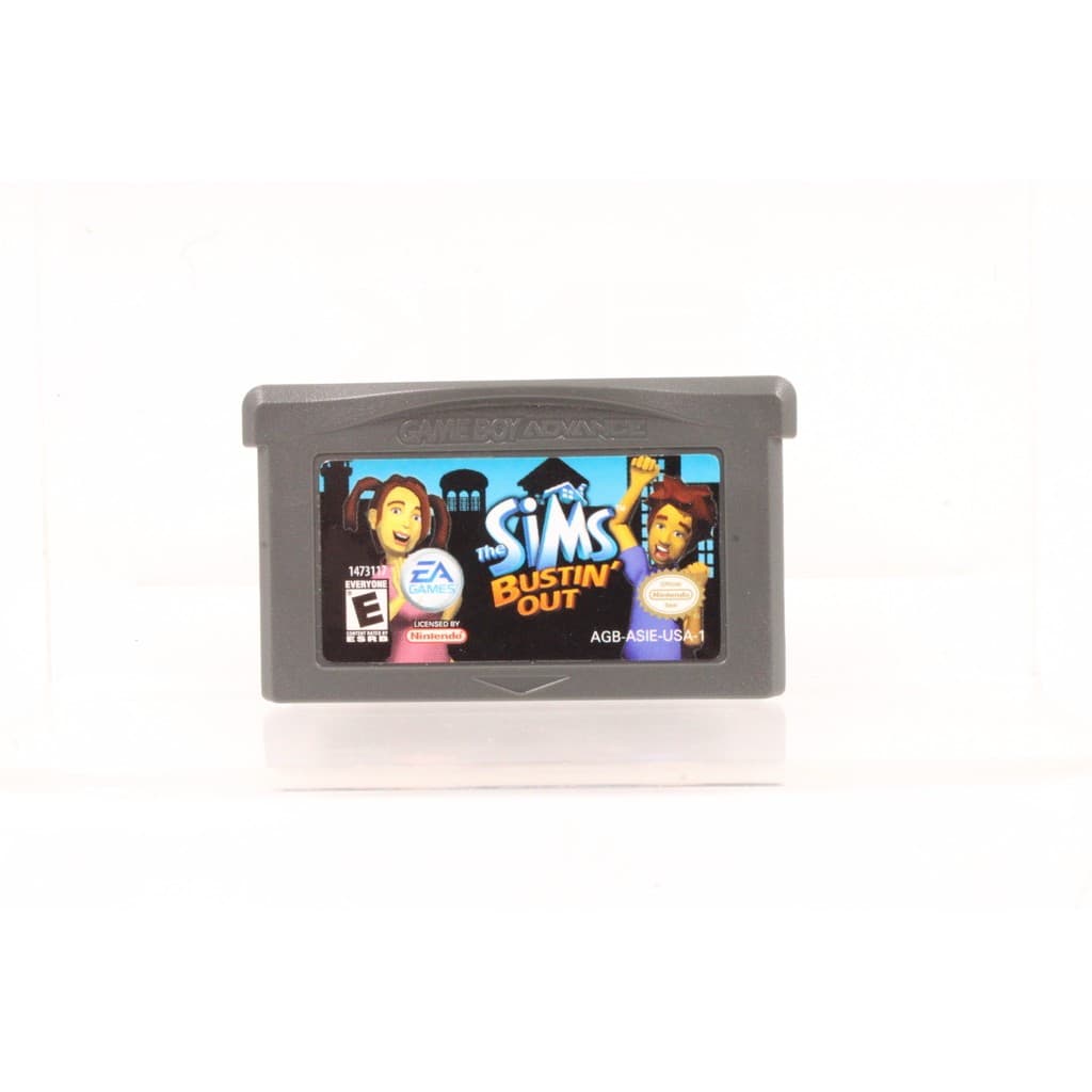 JOGO GBA - THE SIMS BUSTIN ' OUT (1)