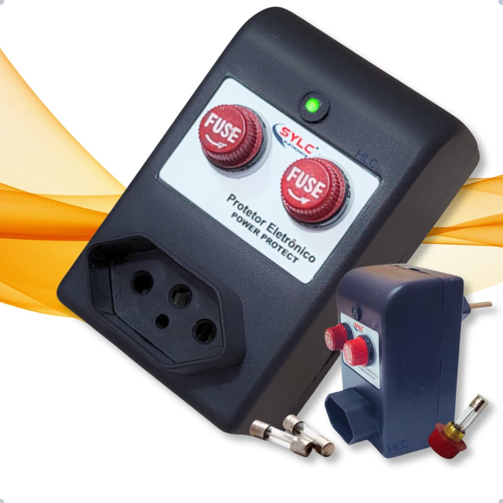 Protetor Elétrico DPS Contra Raios Surtos Picos Quedas de Energia Oscilações - Geladeira Freezer TV