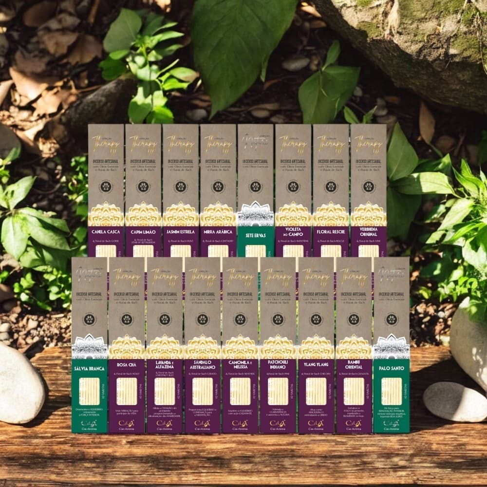 Incenso Cda Cia De Aroma Natural E Vegano - Escolha O Aroma