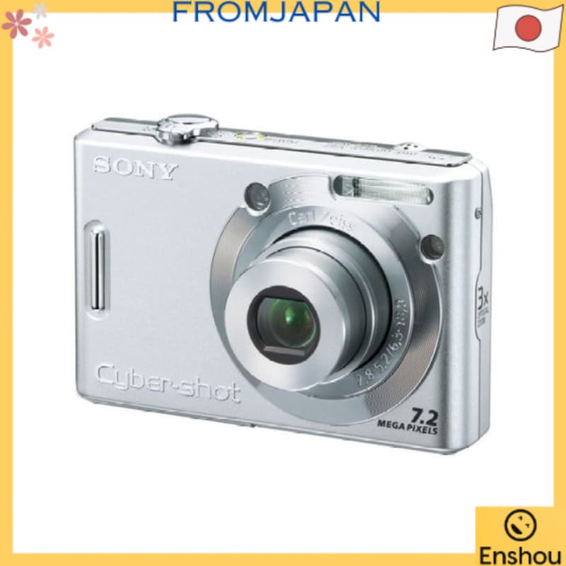 [USED]Do Japão [Usado] SONY Câmera Digital Cyber-Shot Prata DSC-W35