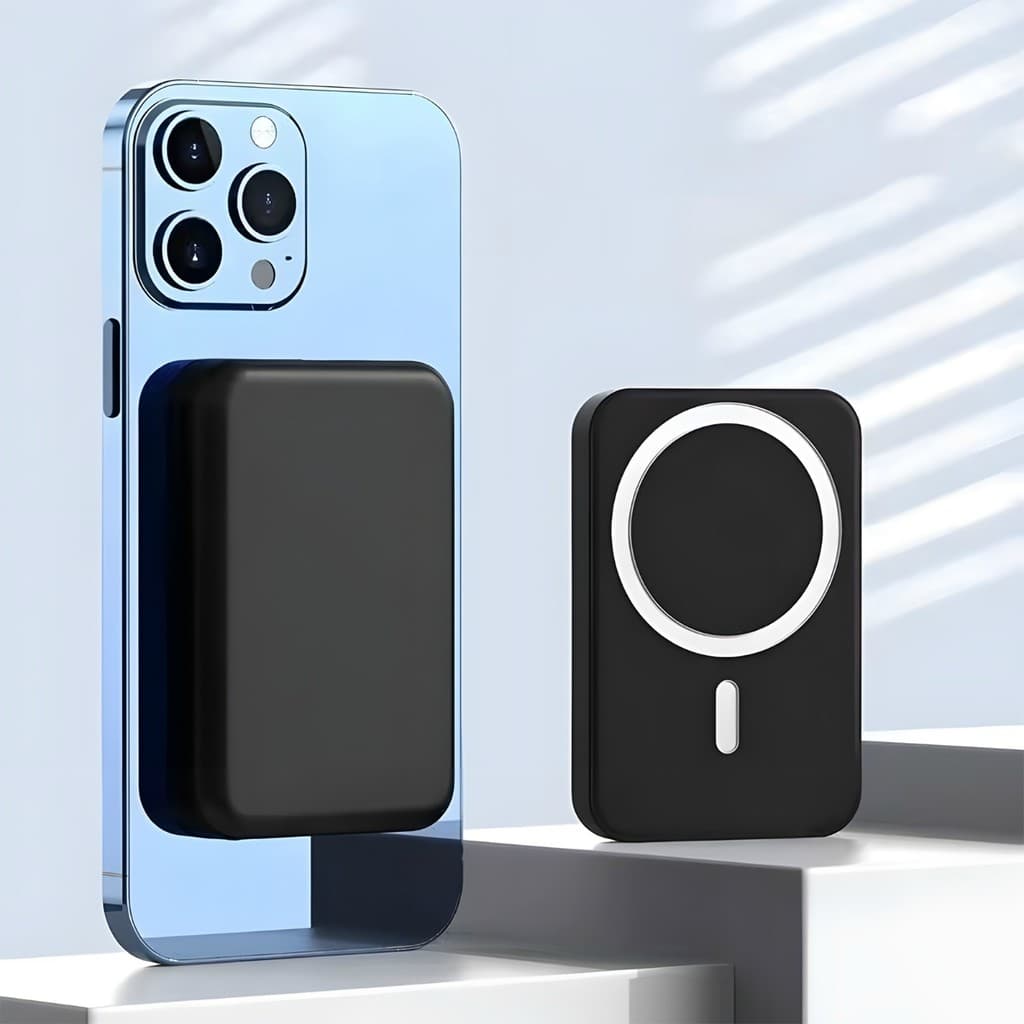 Bateria Portátil Powerbank Indução Para iPhone SU