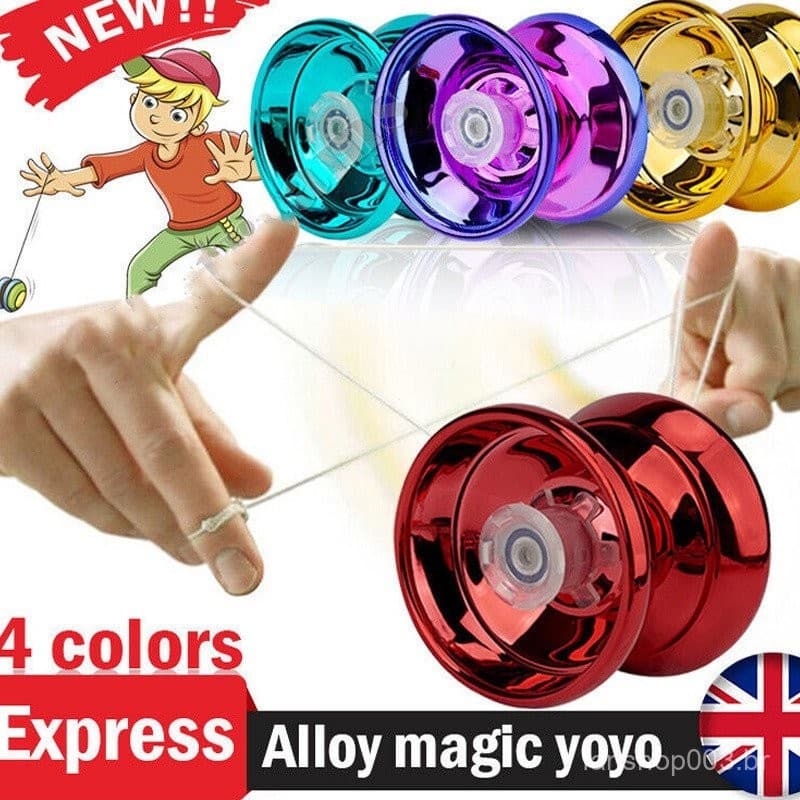 Ready stock LED Luz Mágica Yoyo Speed Alumínio Liga De Metal Profissional Garotos De Alto Desempenho Toy