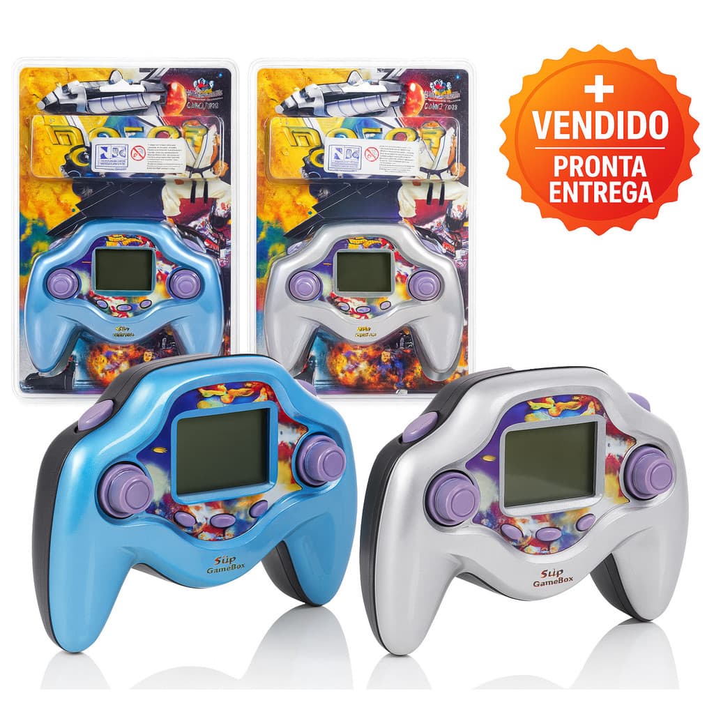 Video Game Brinquedo Educativo Infantil Mini Game Portátil Estilo Controle Retrô