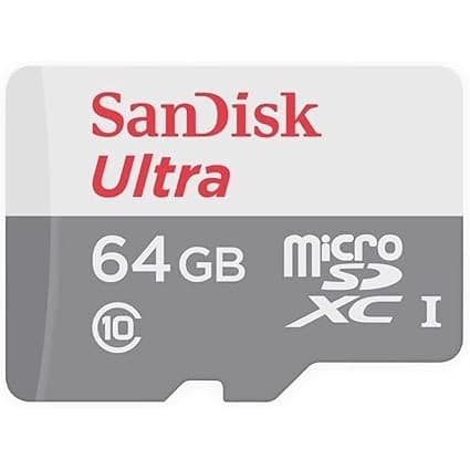 Cartao de Memoria Sandisk Ultra Microsdxc Uhs-I Card With Adapter – 64Gb