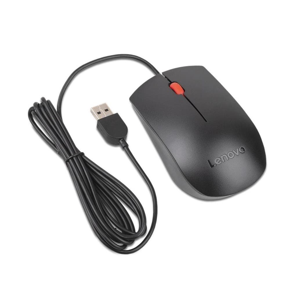 Mouse Lenovo Usb Essential Sm-8823 Optico MO28UOL Ergonômico MOEUUO C/Avaria