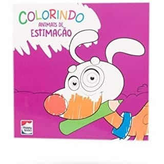 Colorindo Animais de Estimação autor Happy books
