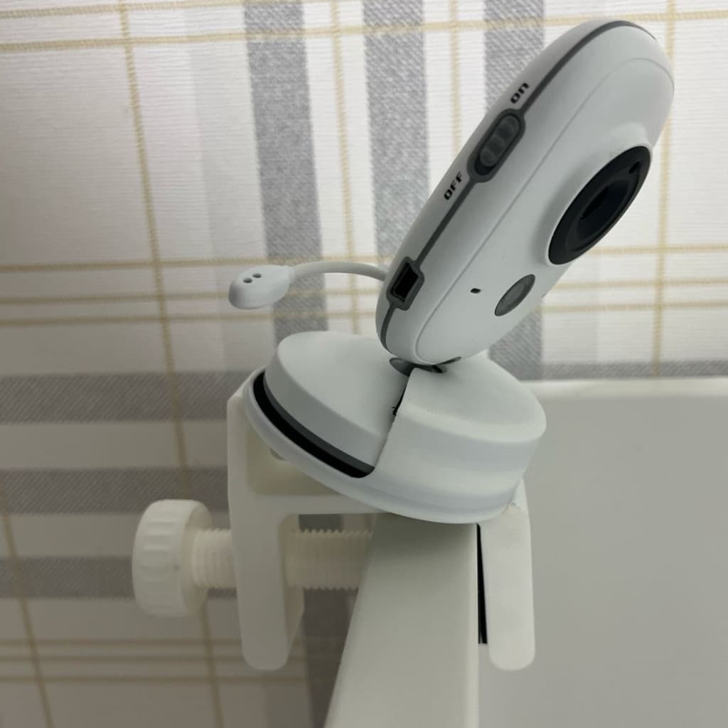 Suporte Câmera Baba Eletrônica Para Berço Universal