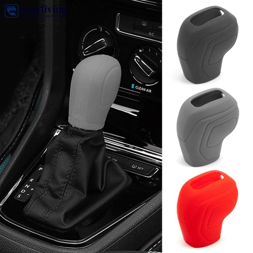 EAZYLIVING 1Pc Manual Do Carro Automático Auto Silicone Botão De Mudança De Engrenagem Capa Antiderrapante Alavanca Shif